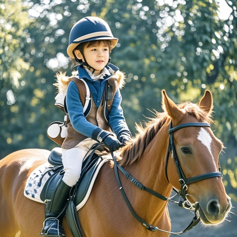 ChinFun Horse Riding Glove Equestrian Gloves Kids for Boys Girls Horseback Riding Gloves Grip for Youth Children Riding Sports Biking Cycling Gardening Black Size XL - Image 4